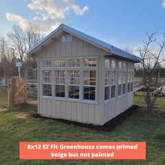 EZ-Fit Greenhouse Kit 10 x 14 | USA Made | Choose Floor Kit