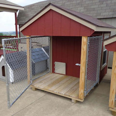 EZ-Fit 5 x 8 Dog Kennel Kit with Run