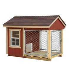 EZ-Fit 4 x 7 Dog Kennel Kit with Run