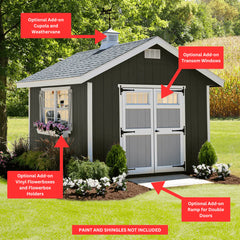 EZ-Fit Homestead Shed Kit 10 x 20 | USA Made