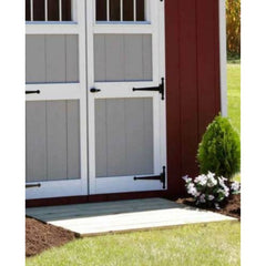 EZ-Fit Craftsman Storage Shed Kit 10 x 14 | USA Made | Choose Floor Kit