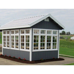 EZ-Fit Greenhouse Kit 10 x 14 | USA Made | Choose Floor Kit