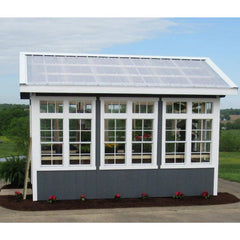 EZ-Fit Greenhouse Kit 10 x 14 | USA Made | Choose Floor Kit