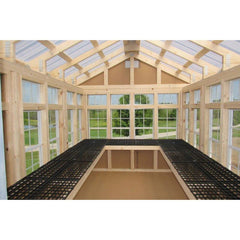 EZ-Fit Greenhouse Kit 10 x 14 | USA Made | Choose Floor Kit