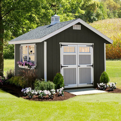 EZ-Fit Homestead Shed Kit 10 x 14 | USA Made | Choose Floor Kit