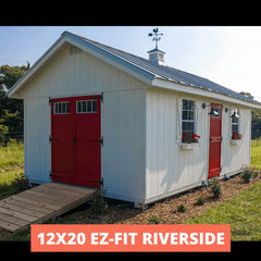 EZ-Fit Riverside Shed Kit 12 x 20 | USA Made