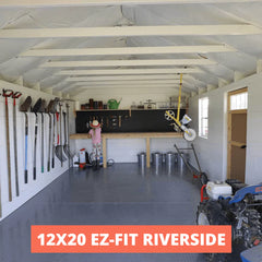 EZ-Fit Riverside Shed Kit 12 x 20 | USA Made